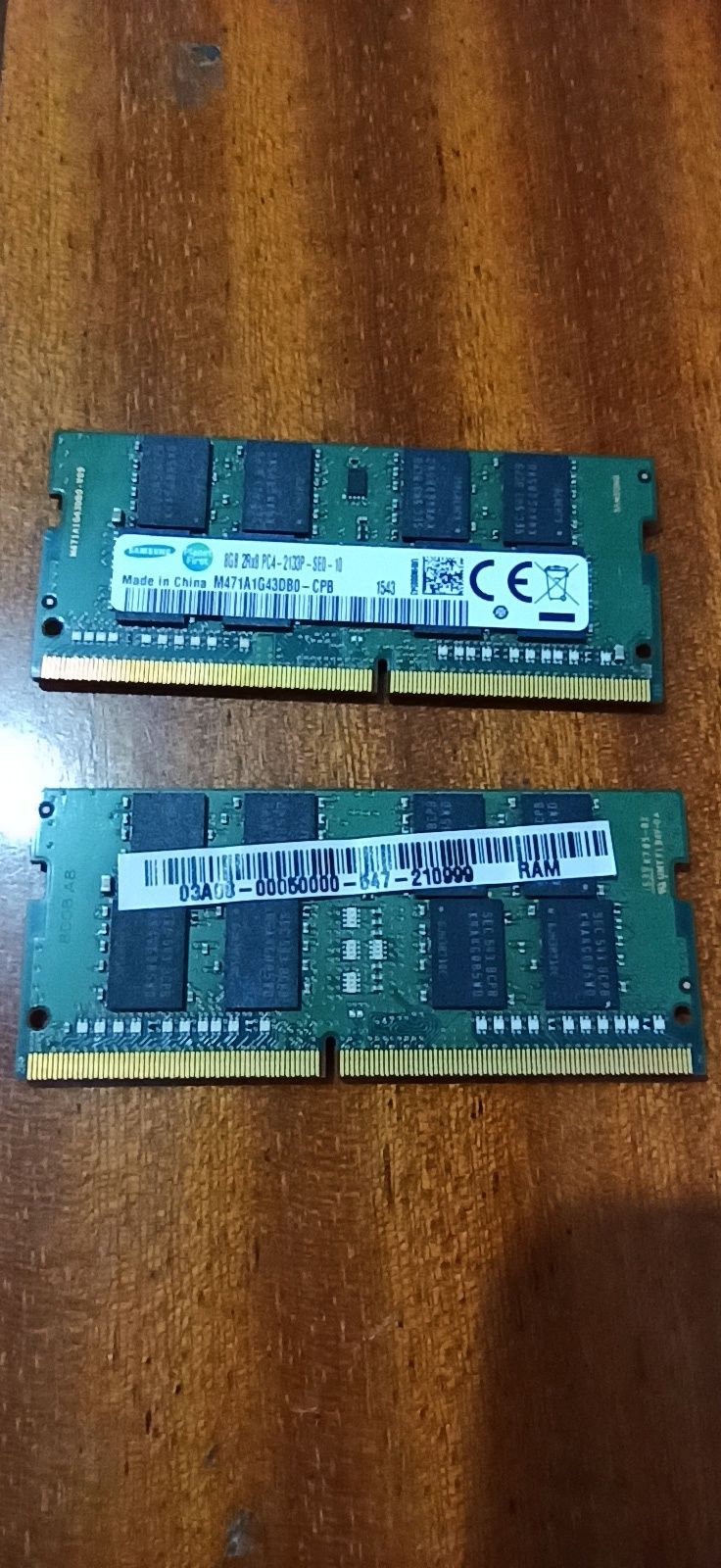 Ram Sansung M474A1G43DB0-CPB DDR4 2x8gb (16Gb) (Asus GL551V)