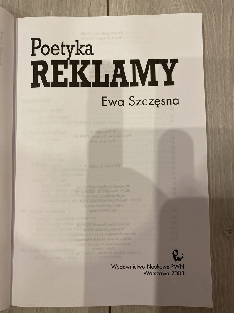 Poetyka reklamy Ewa Szczęsna