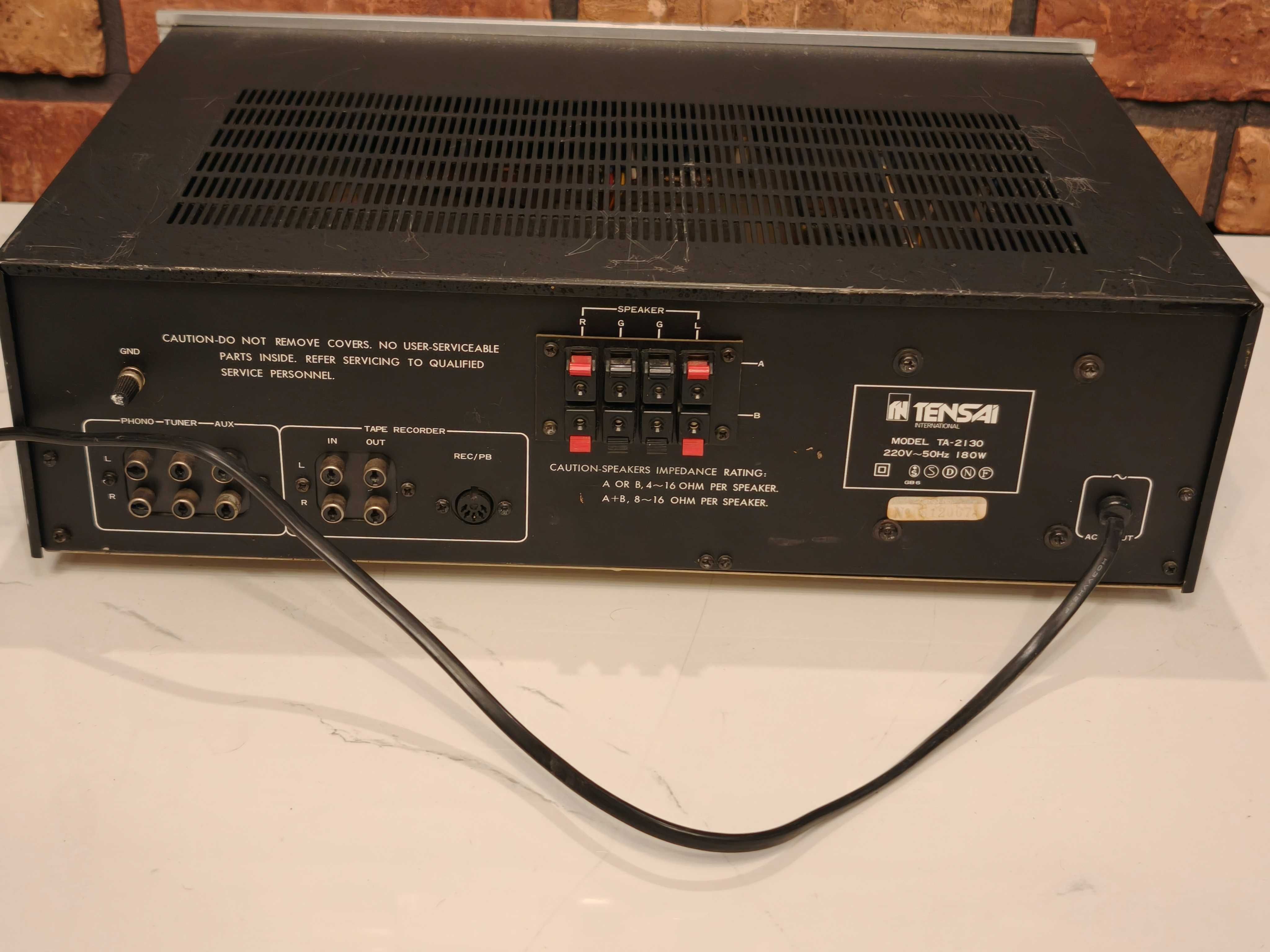 TENSAI TA-2310 ! Świetny wzmacniacz VINTAGE ! Wycieraczki