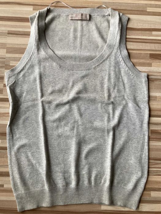 Elegancka kamizelka bezrękawnik szary ZARA rozmiar M !!!