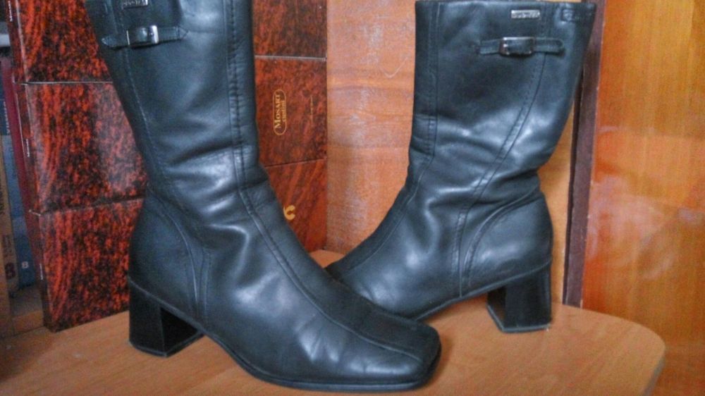 Сапоги Tomaris из натуральной кожи, размер 40