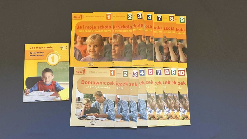 Zestaw książek "Ja i moja szkoła" oraz "Domowniczek" klasa 1