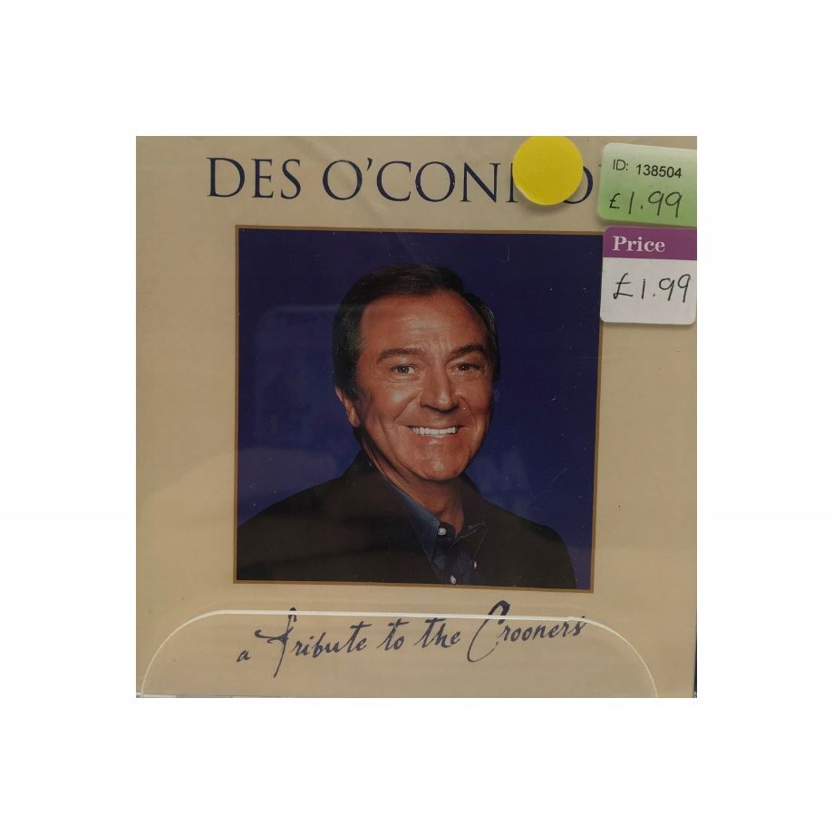 Cd - Des O'Connor - Tribute To The Crooners