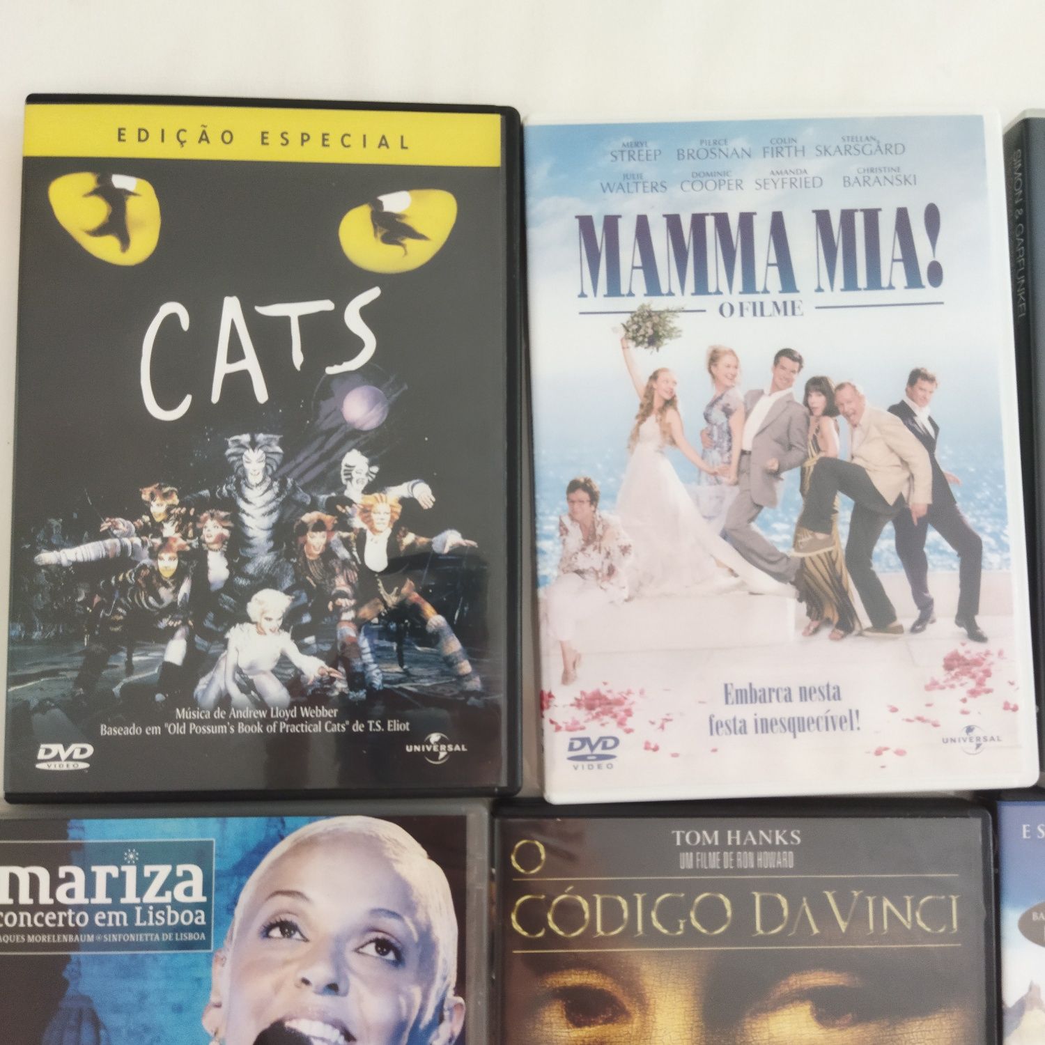 DVD música e filme