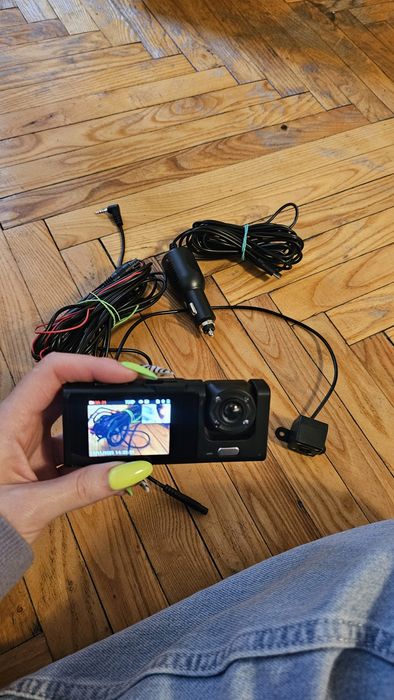 Автомобільний відеореєстратор FHD 1080P з 3 камерами