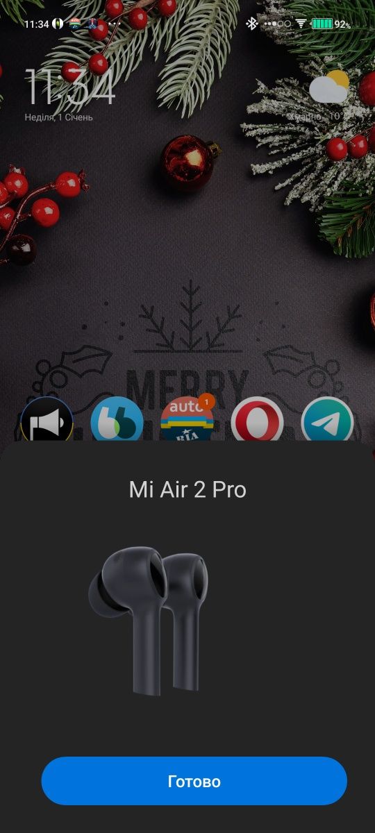 Bluetooth Блютуз наушники Xiaomi mi air 2 pro читайте описание