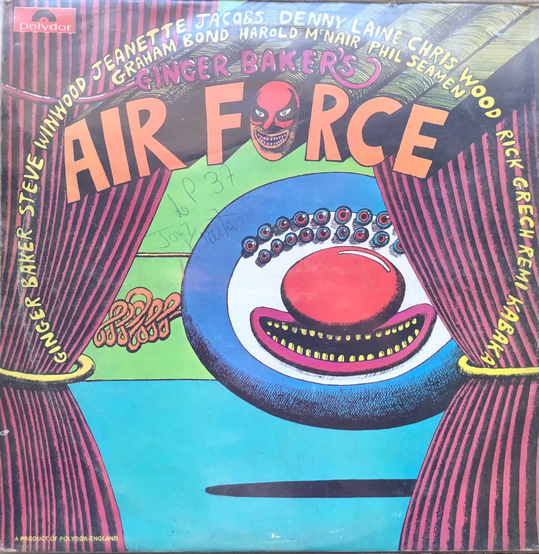 Lps Vinyl Rock Progressivo 3 - Ginger Baker's Air Force