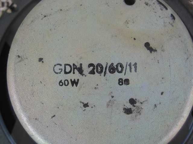 Tonsil GDN 20/60/11 głośnik 20 60 11   średnica 8Ohm 20cm oryginał