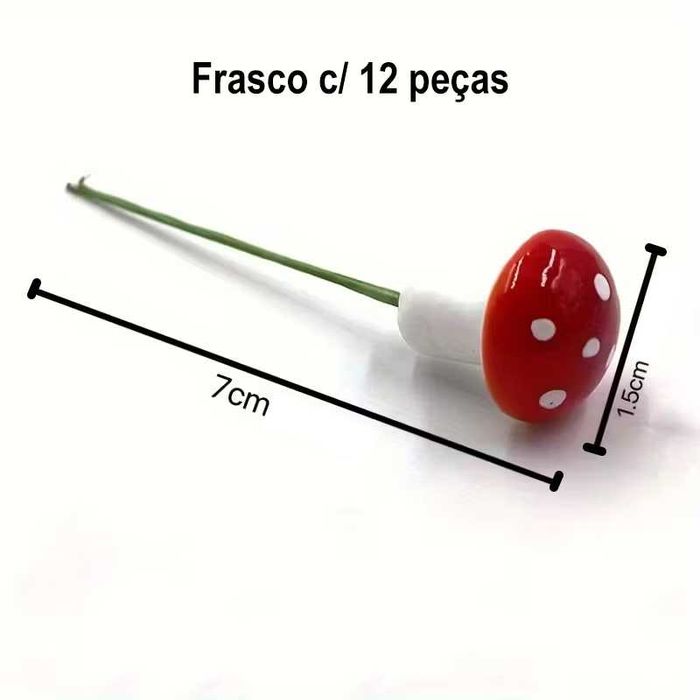 Cogumelos artificiais para artesanato