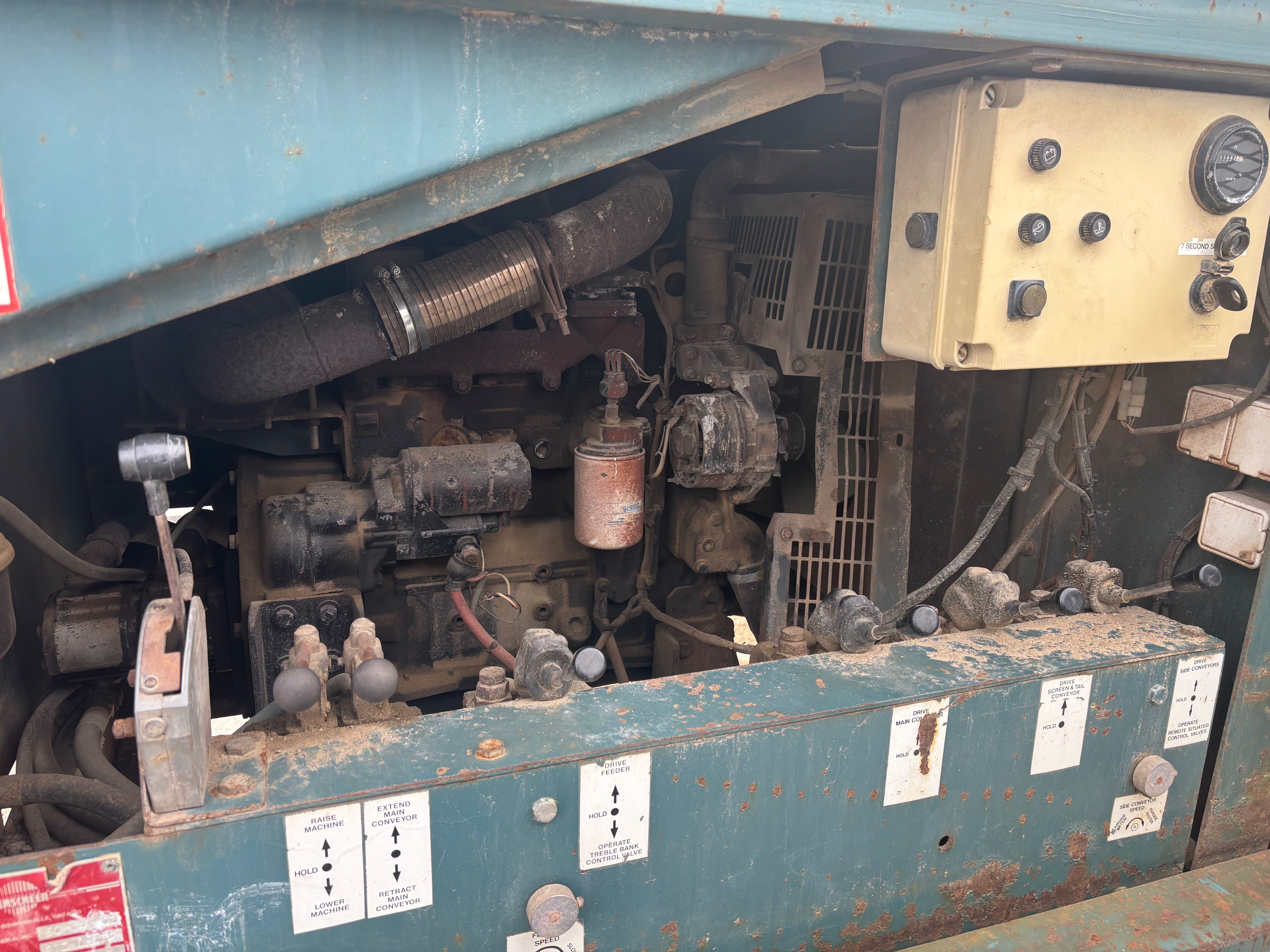 Powerscreen Chieftain 1200 Przesiewacz 2004 Żwirownia, kruszywo