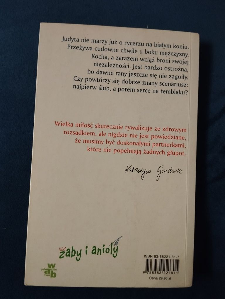 Książka Katarzyna Grochola Serce na temblaku