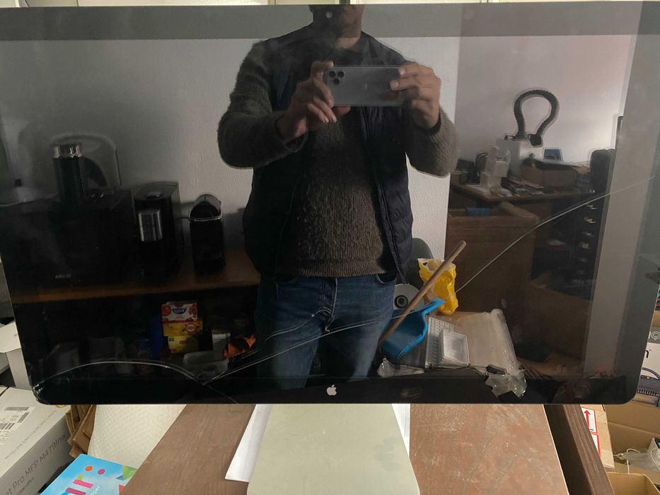 Apple Thunderbolt Display 27" Avariado e Partido