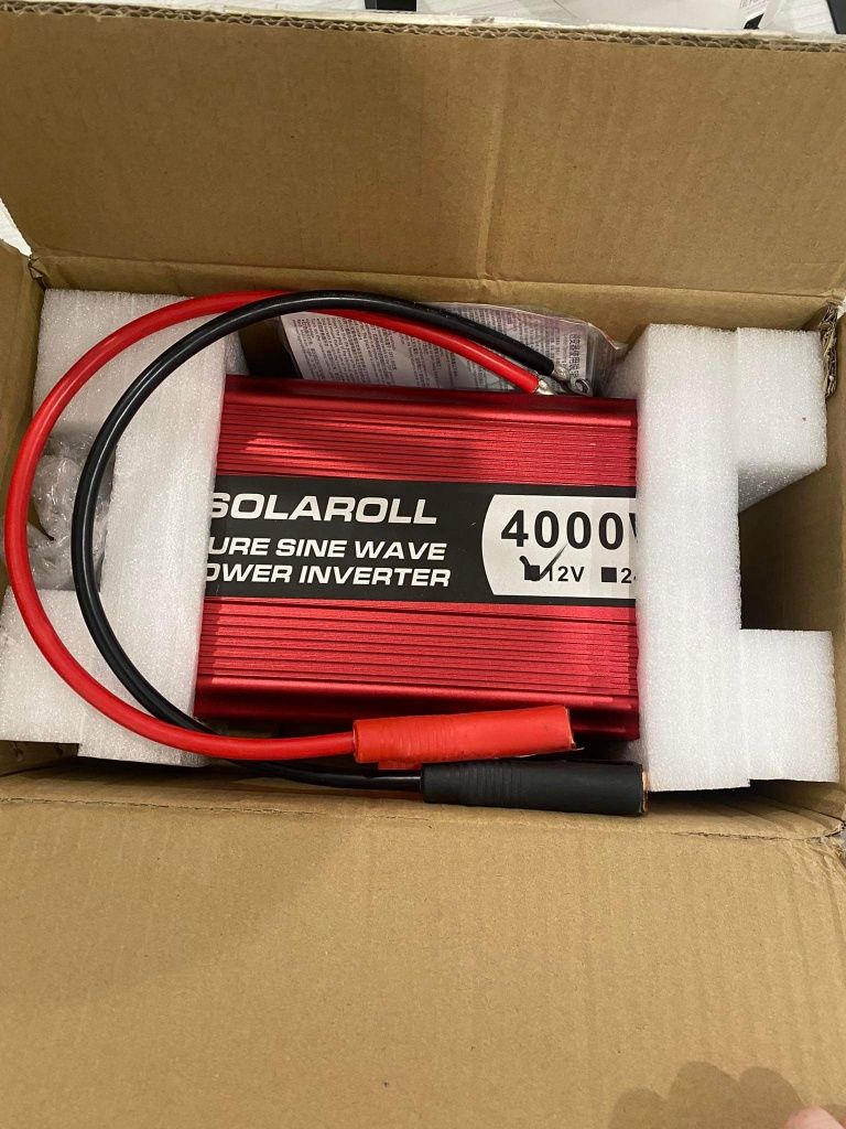 Інвертор Solaroll DC 12v-AC 220v 4000w чистий синус