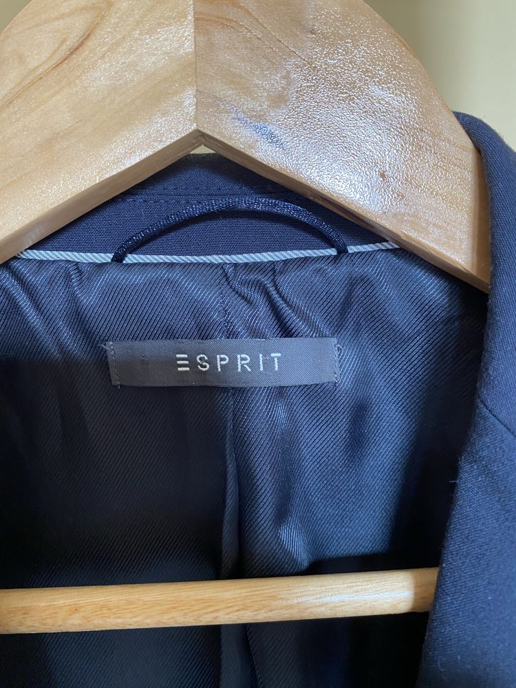 Marynarka Esprit ciemny granat XS/S/M