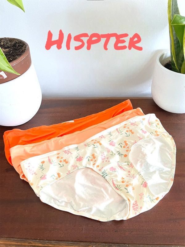 Conjunto de 3 Cuecas Novas – Modelo Hipster