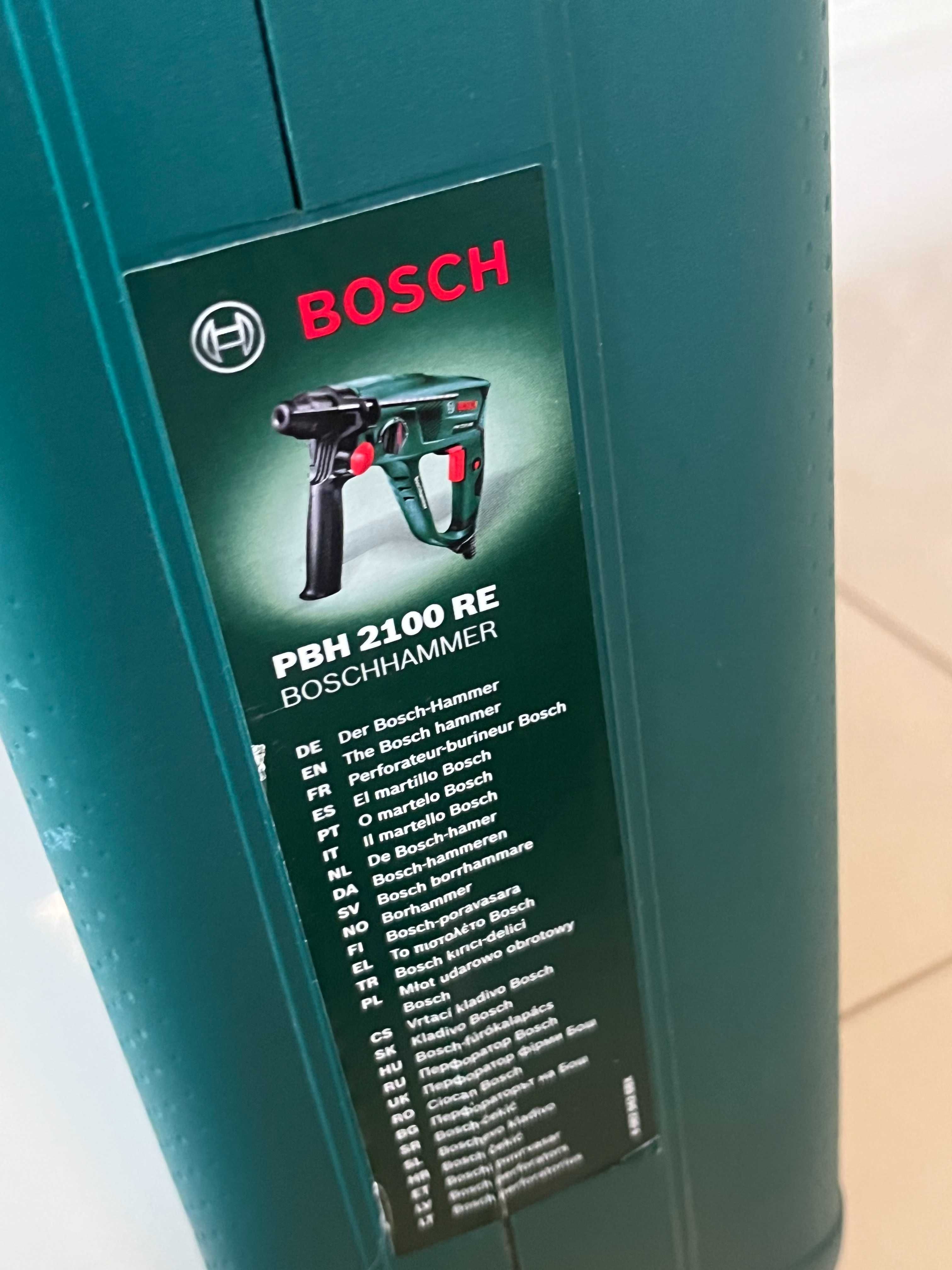 Nowa młotowiertarka PBH 2100 RE BOSCH + walizka + osprzęt