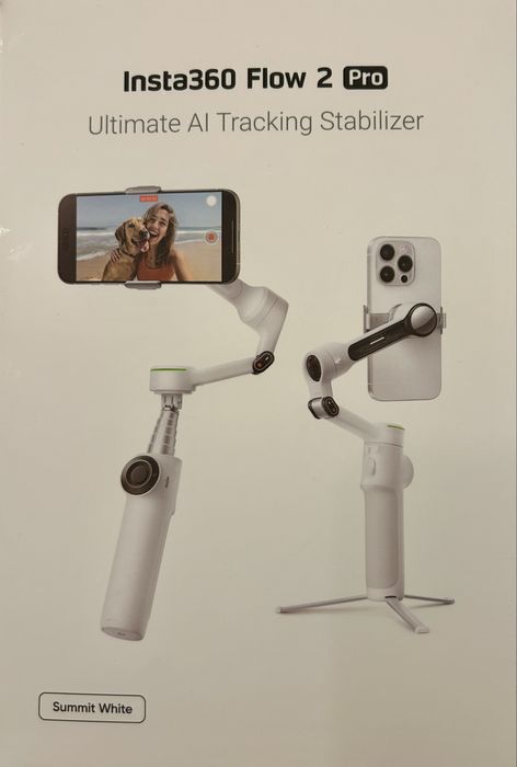 Insta360 Flow 2 Pro–Branco (Como Novo)