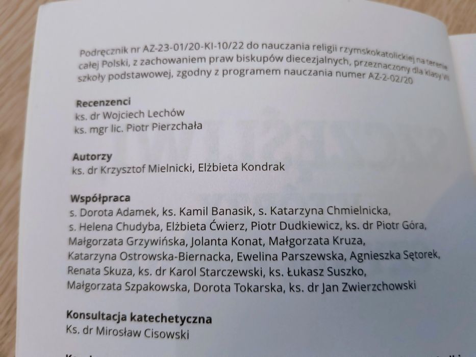 Podręcznik do Religii kl 7