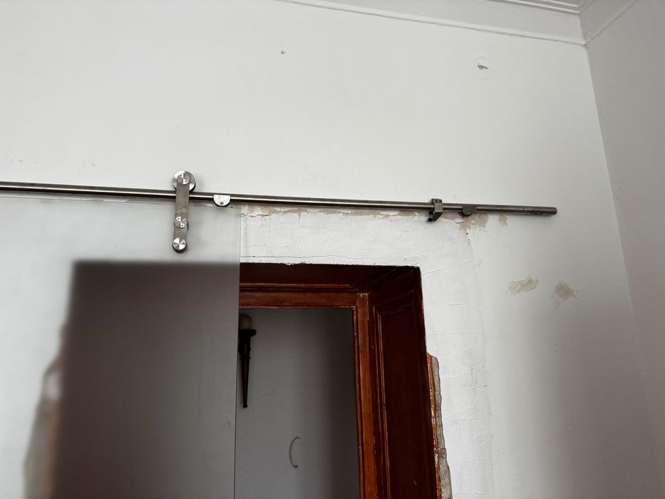 Drzwi szklane przesuwne 110x220