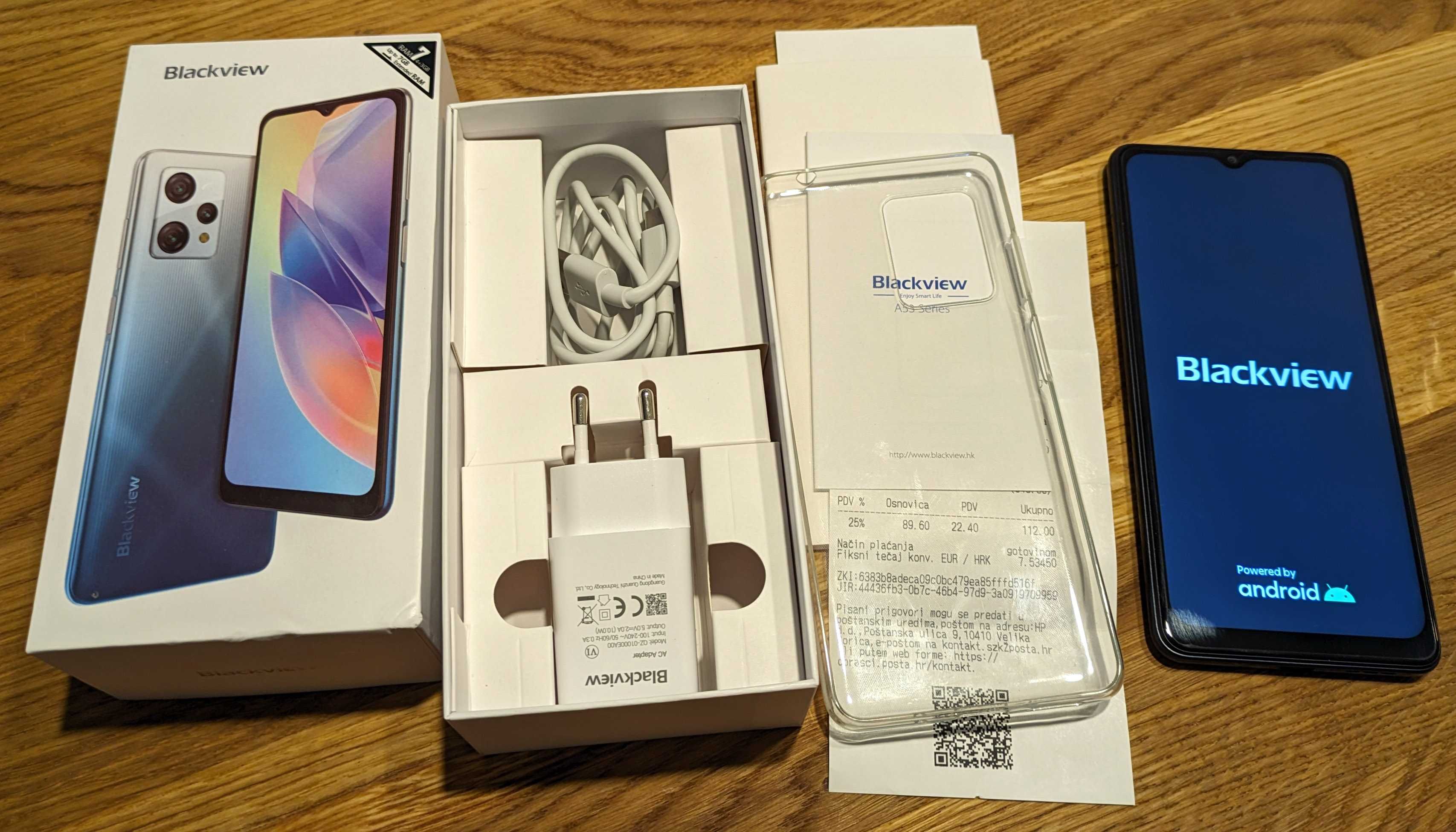 Smartfon BlackView A53 - używany 1 tydzień