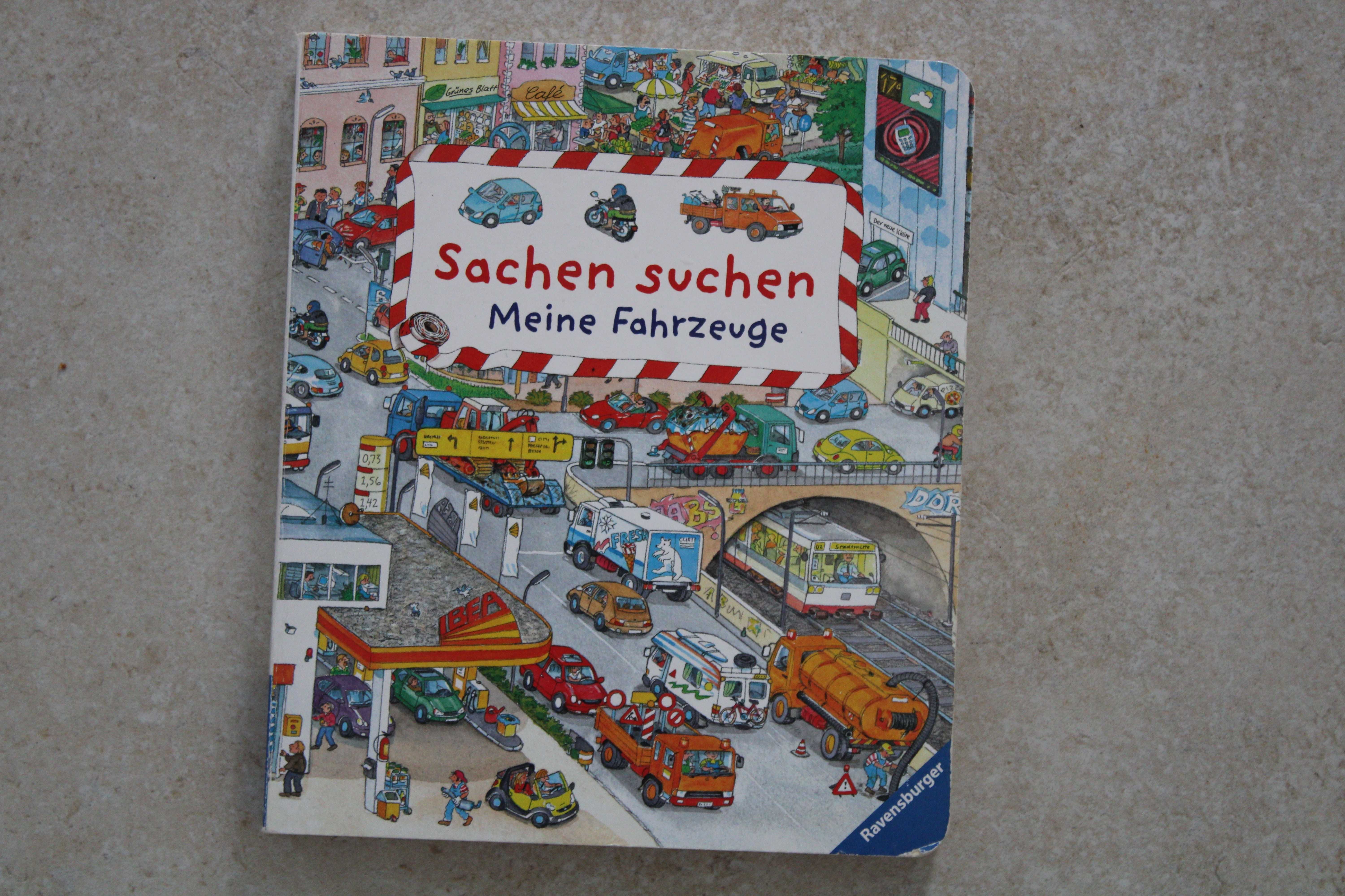 Sachen Suchen - ksizaka obrazkowa w jez. niemieckim dla dzieci