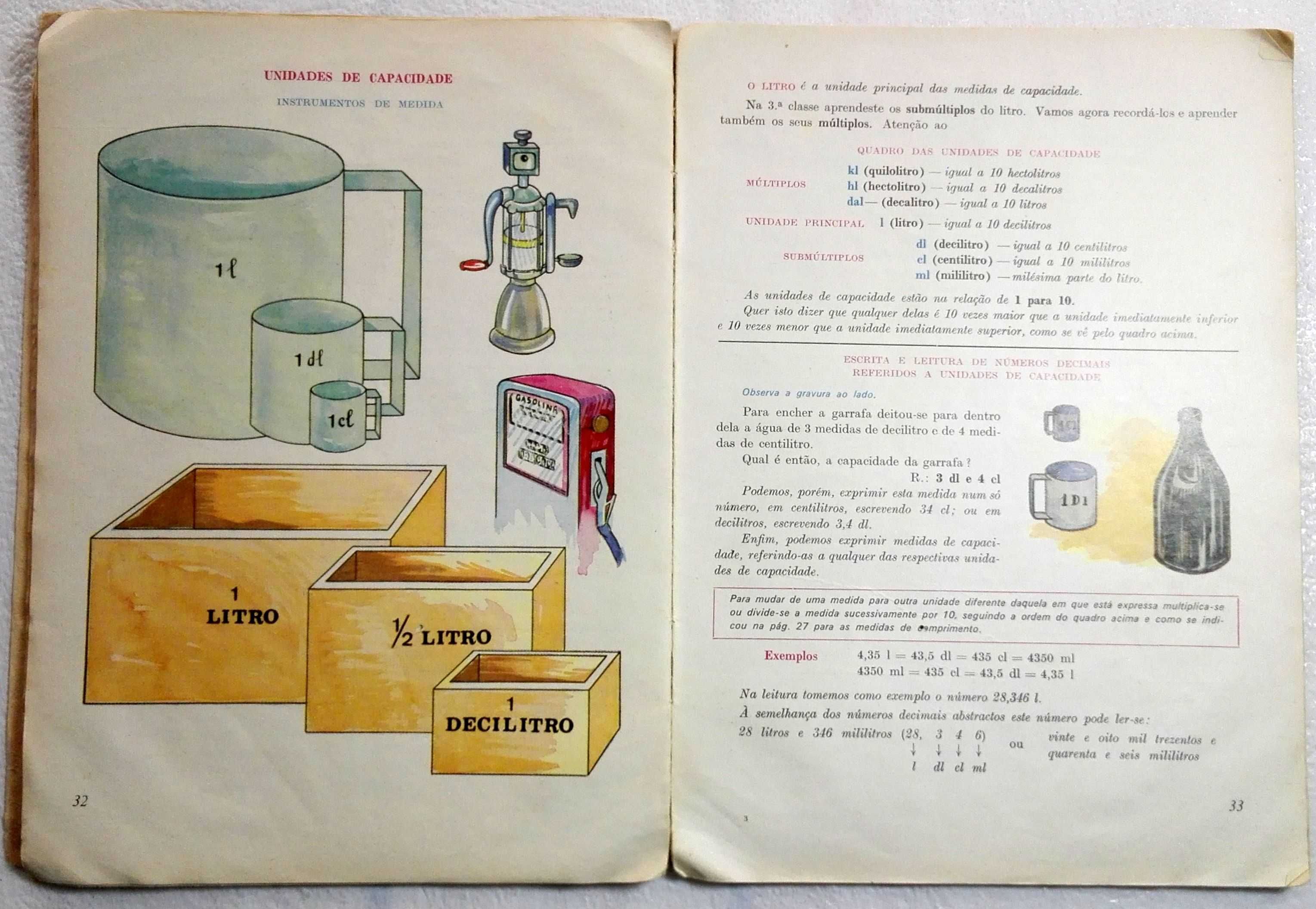 Cadernos Aritmética e Geometria / Questões Aritméticas - 4ª classe