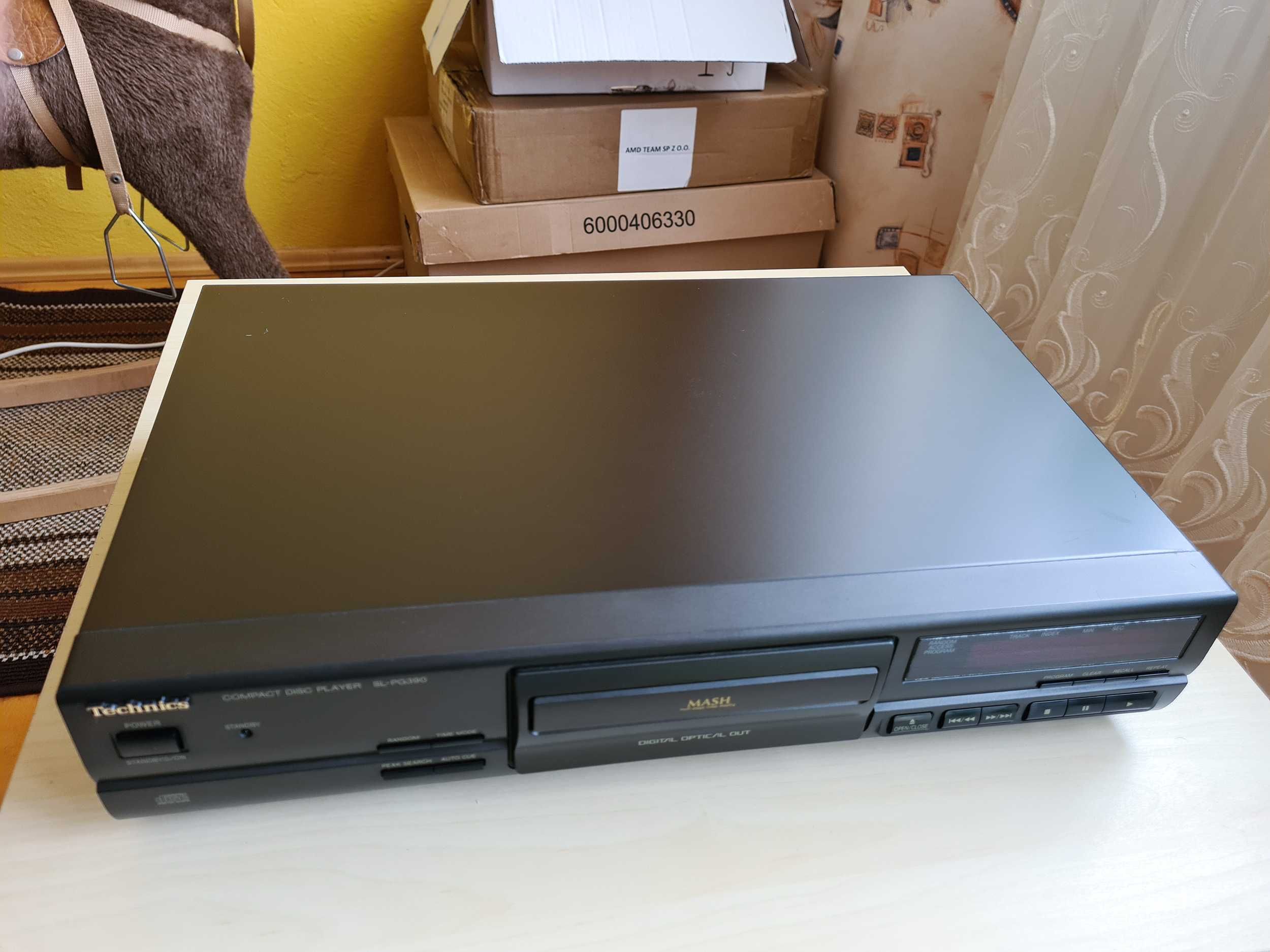 Odtwarzacz płyt CD Technics SL-PG390 sprawny piękny
