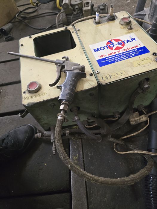 Piaskarka do ŚWIEC PRL + tester świec