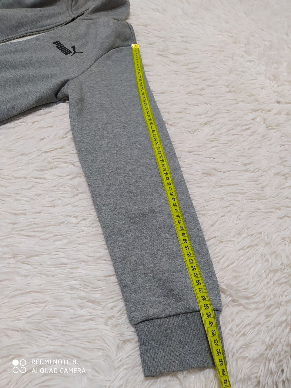 Толстовка чоловіча Puma ESS Track Jacket сірого кольору