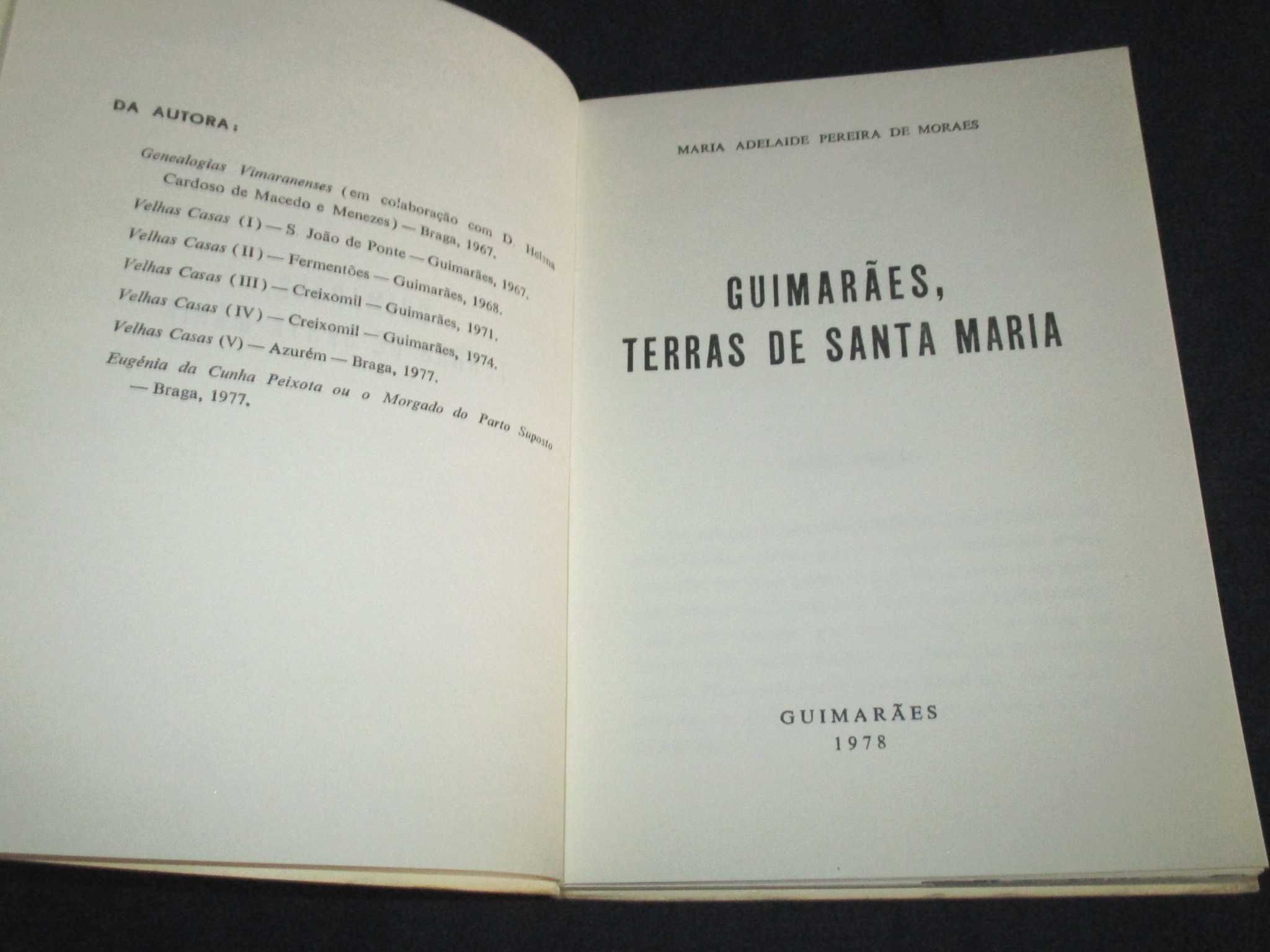 Livro Guimarães Terras de Santa Maria 1978