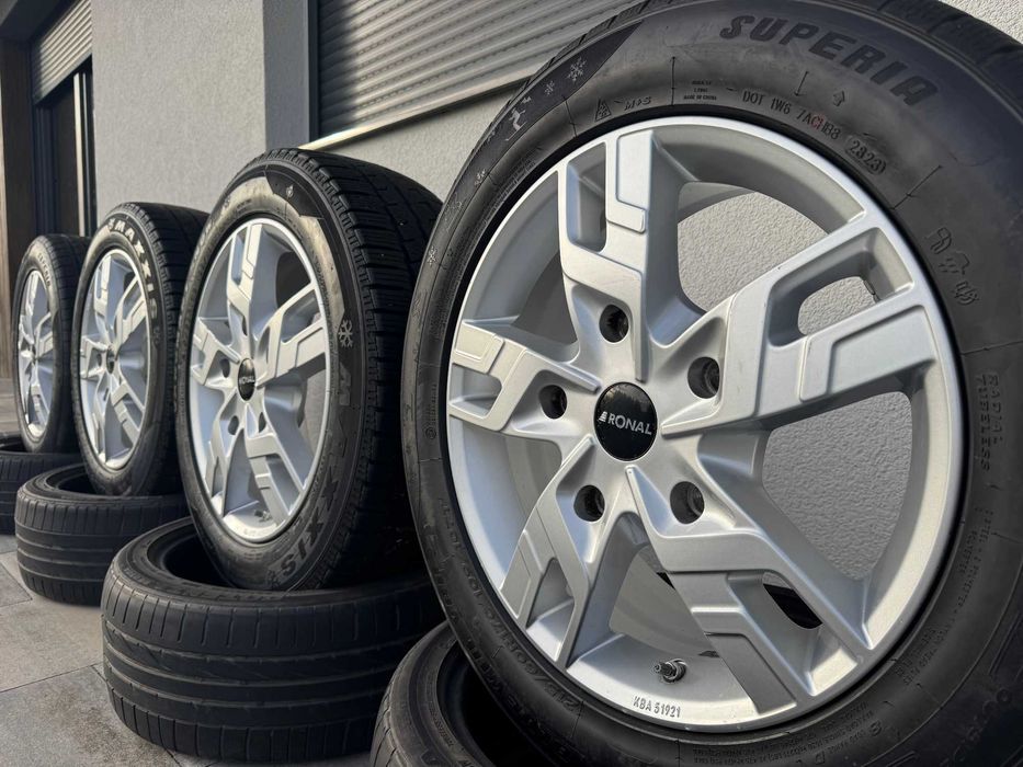 Zima R17C Ford TRANSIT CUSTOM, Czujniki TPMS, Wysyłka