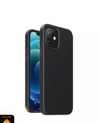 Etui czarne silikonowe Iphone 12 Mini