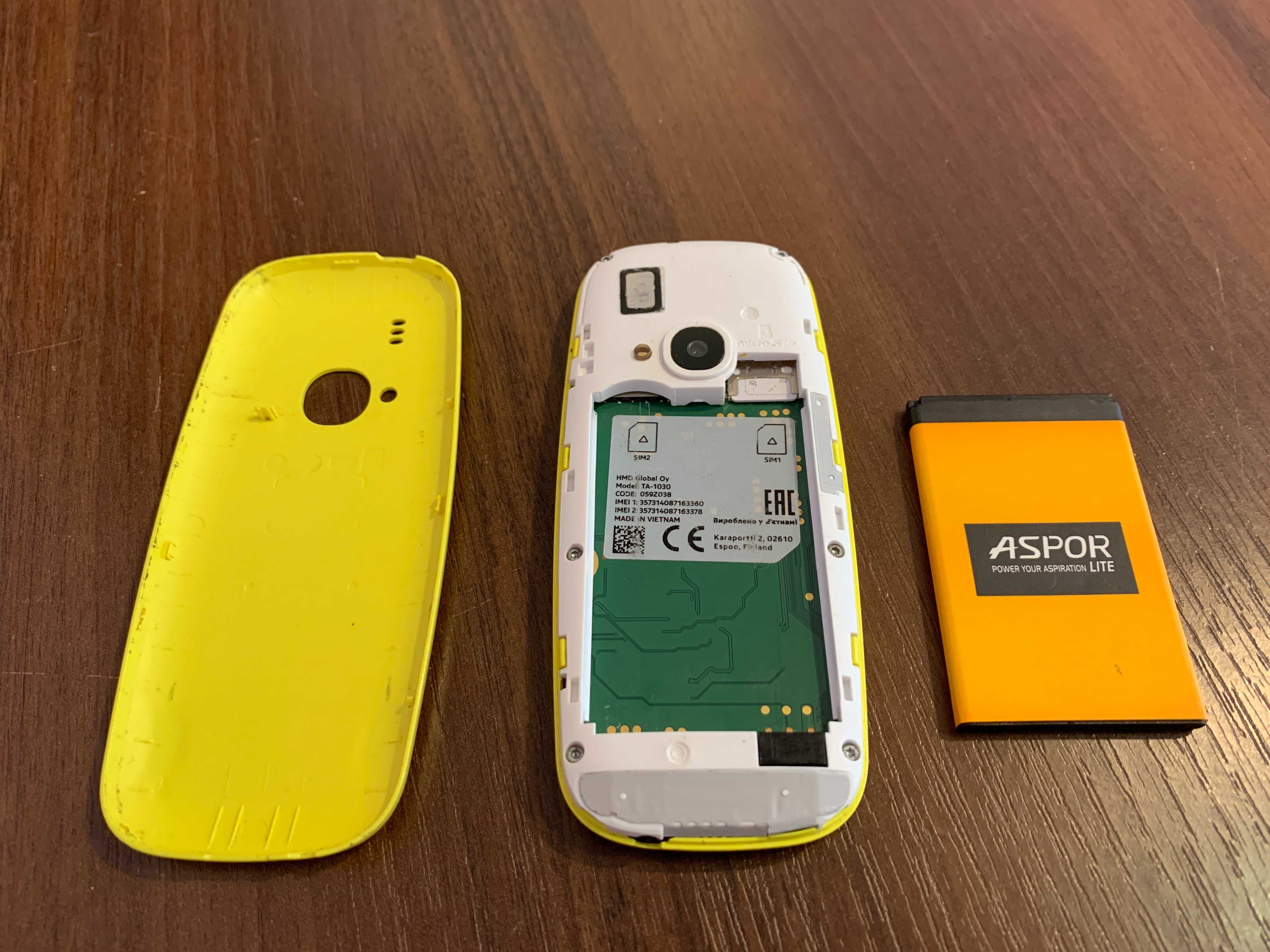 Nokia 3310 Dual Sim 2017 TA-1030