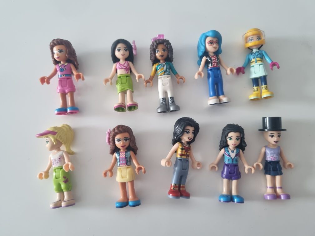 Lego friends figurki oryginalne 10 sztuk