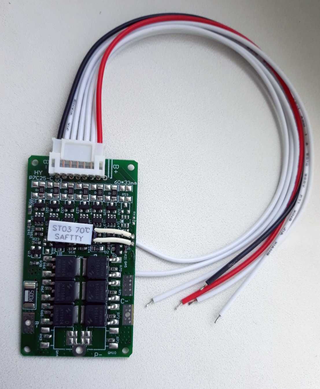 BMS Lifepo4 / li-ion захисна плата 12v, 6s