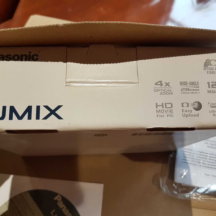 etui futerał smycz płyta cd aparat opakowanie panasonic lumix dmc-s1