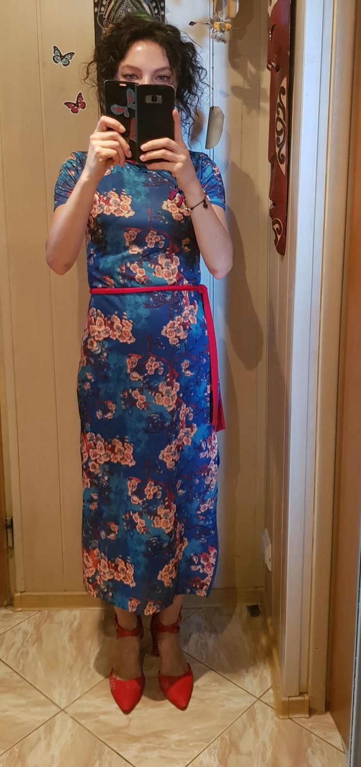 Sukienka styl azjatycki,  chiński