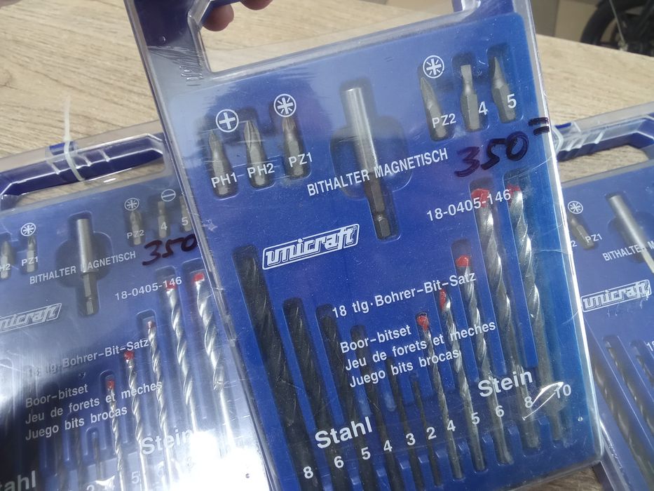 Набор держатель бит сверла по металлу камню бетону биты магнит