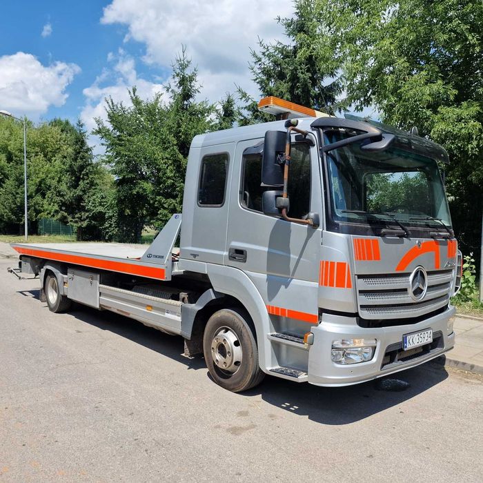 Mercedes Atego Pomoc Drogowa kabina 6 osobowa DMC 8600 KG