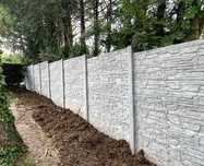 Ogrodzenie betonowe płyty betonowe płyty ogrodzeniowe płot