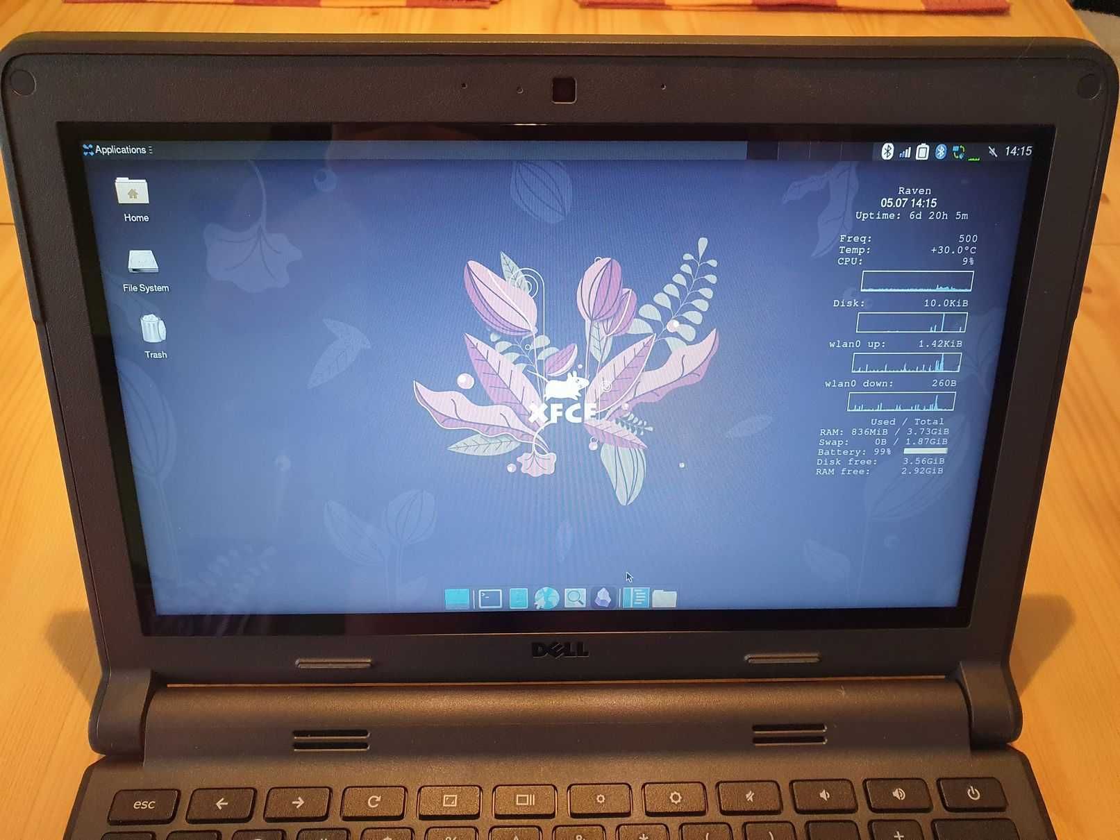 Chromebook Dell 3120, jailbreak, linux