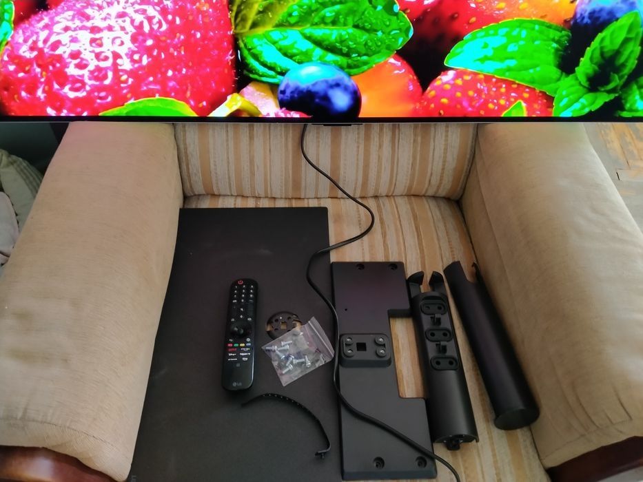 LG65G49LS OLED Evo 4k UHD 144Hz Gwarancja, podstawa