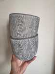 2 x doniczka ceramiczna 11cm