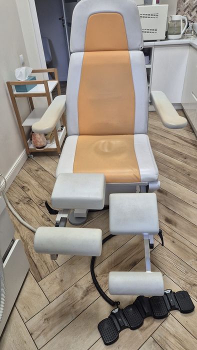 Fotel do pedicure hellmut ruck elektryczny podnośnik