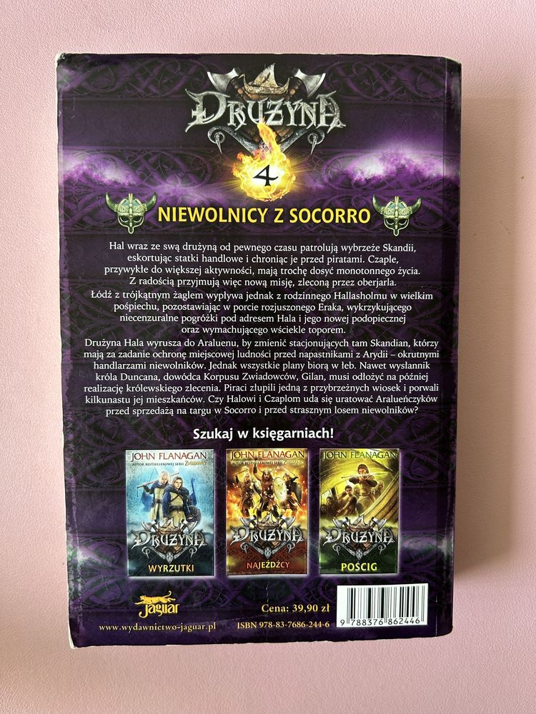 Niewolnicy z Socorro. Tom 4. Drużyna John Flanagan