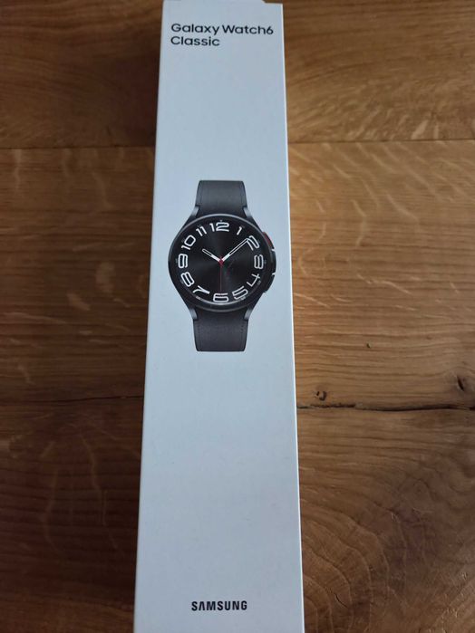 Galaxy watch 6 classic fabrycznie zapakowany