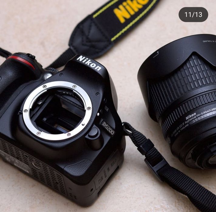 Nikon D5200, 18-55mm