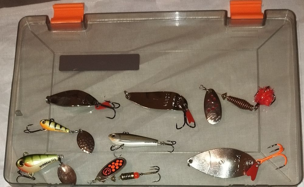 Blachy polsping, spinmad, mepps, p. Lipiec