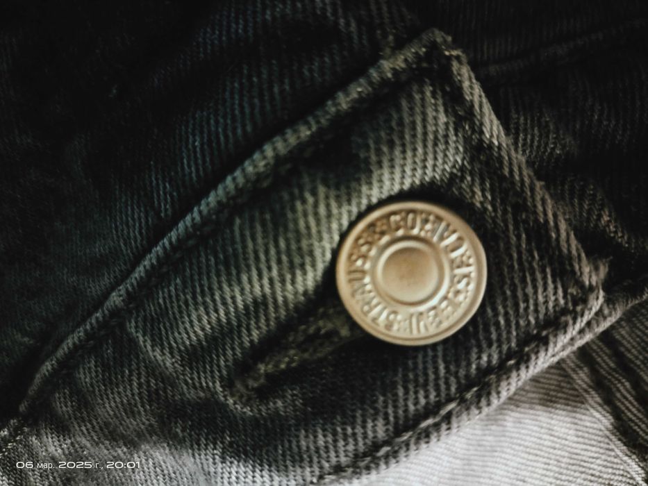 чоловічі джинси Levi strauss  501 сірі пояс 120-126 на наш 60-62 рзмір