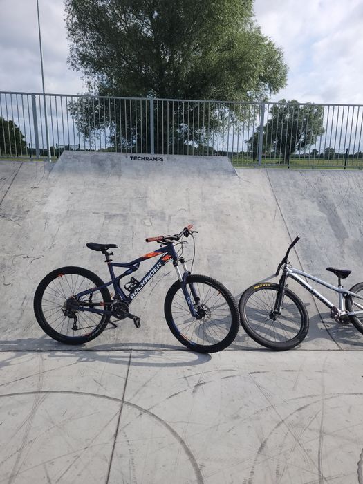 Rower Rockrider st540s Full M enduro rozważę także zamianę